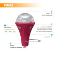 solar power emergency light with 2600mah rechargeable emergency light li-ion batteries JR-CGY3-12W